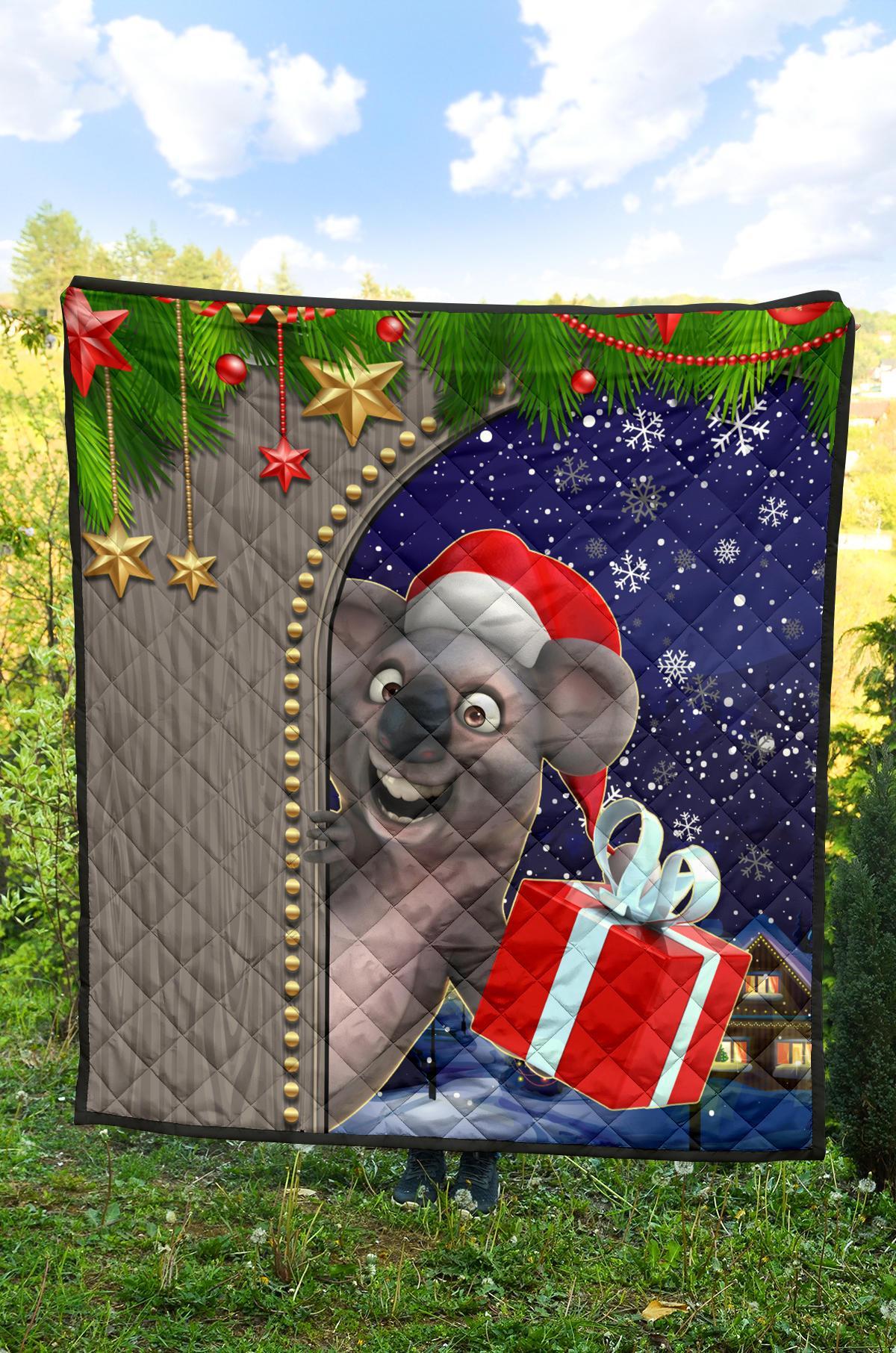christmas-premium-quilt-fun-koala-christmas