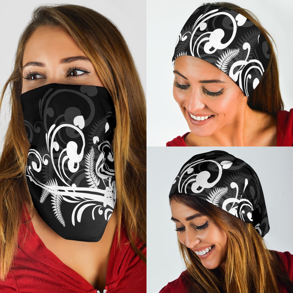 new-zealand-silver-fern-bandana-black