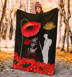 anzac-premium-blanket-remembrance-poppy-flowers