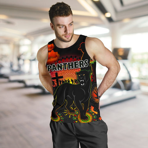 penrith-men-tank-top-indigenous-panthers-anzac-day-lest-we-forget