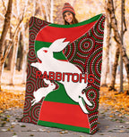rabbitohs-premium-blanket