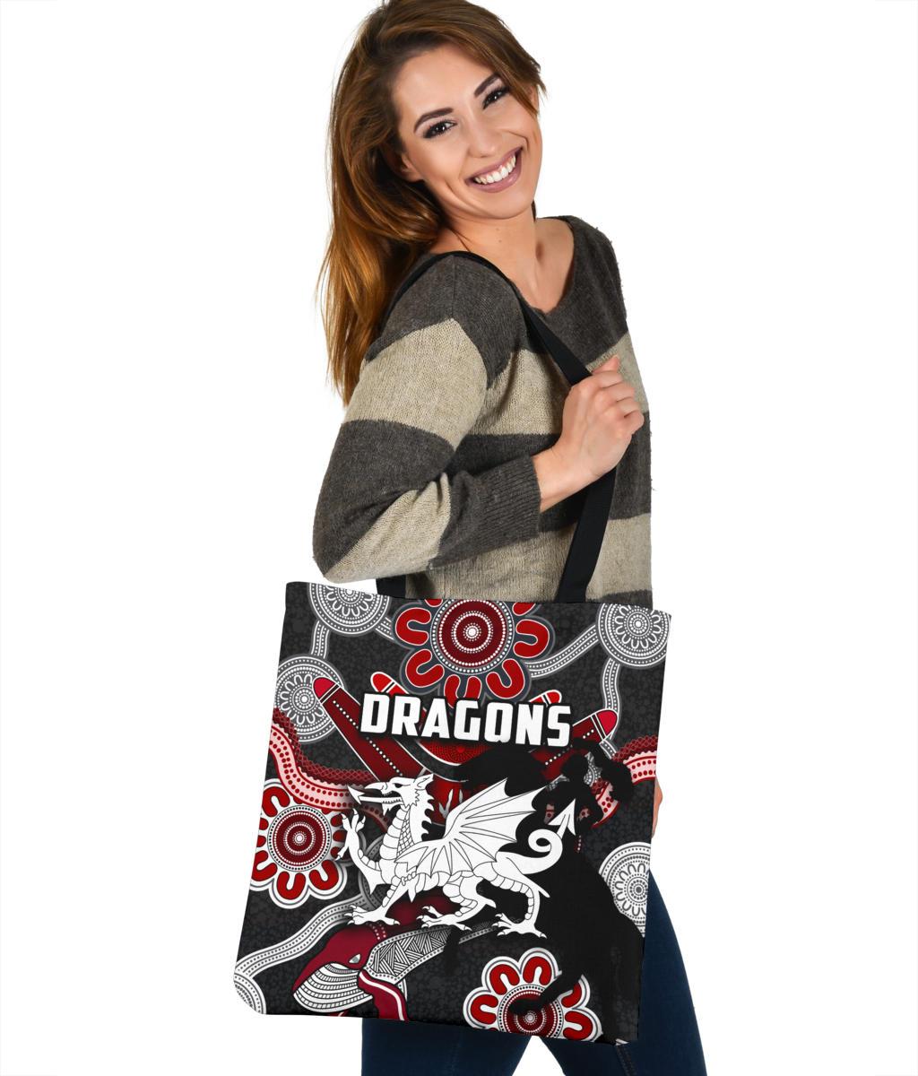 dragons-tote-bag-st-george-indigenous-black
