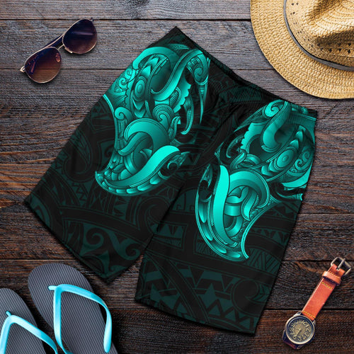 maori-ta-moko-men-shorts-new-zealand-turquoise