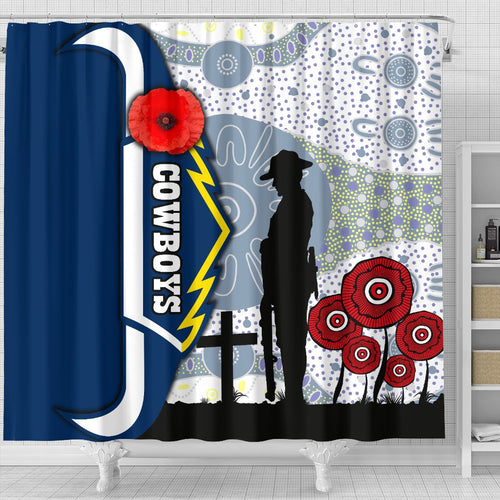 cowboys-shower-curtain-aboriginal-anzac-day
