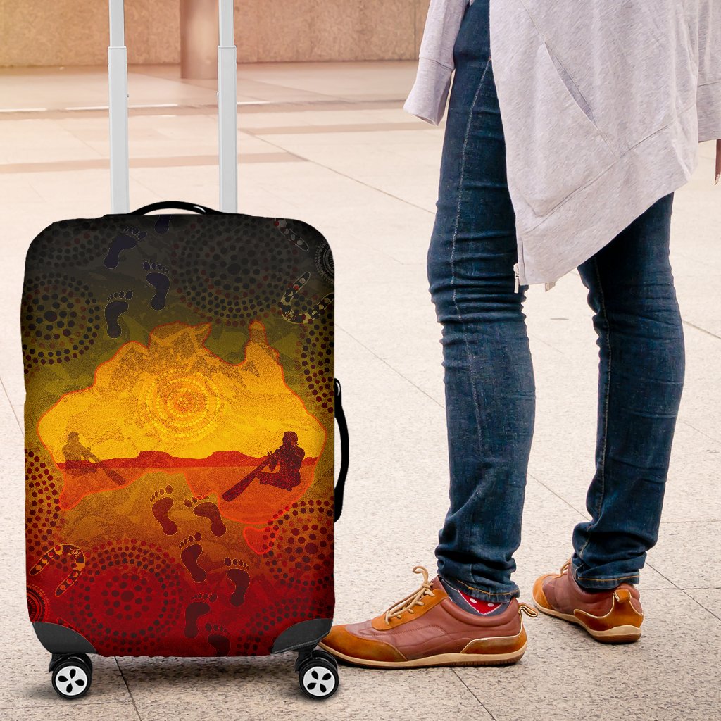 aboriginal-luggage-covers-australian-map-with-indigenous-color
