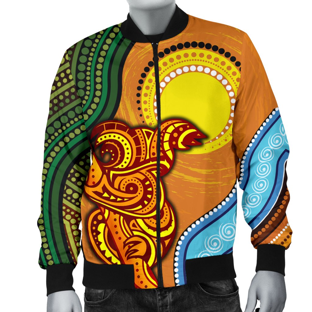 mens-bomber-jacket-australian-aboriginal-dot-painting-koala
