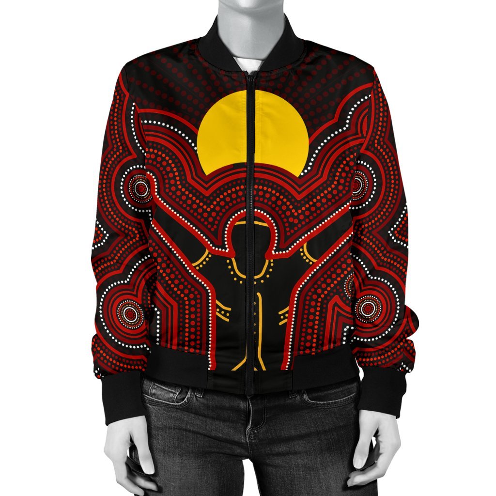 aboriginal-womens-bomber-jacket-the-sun-always-shines