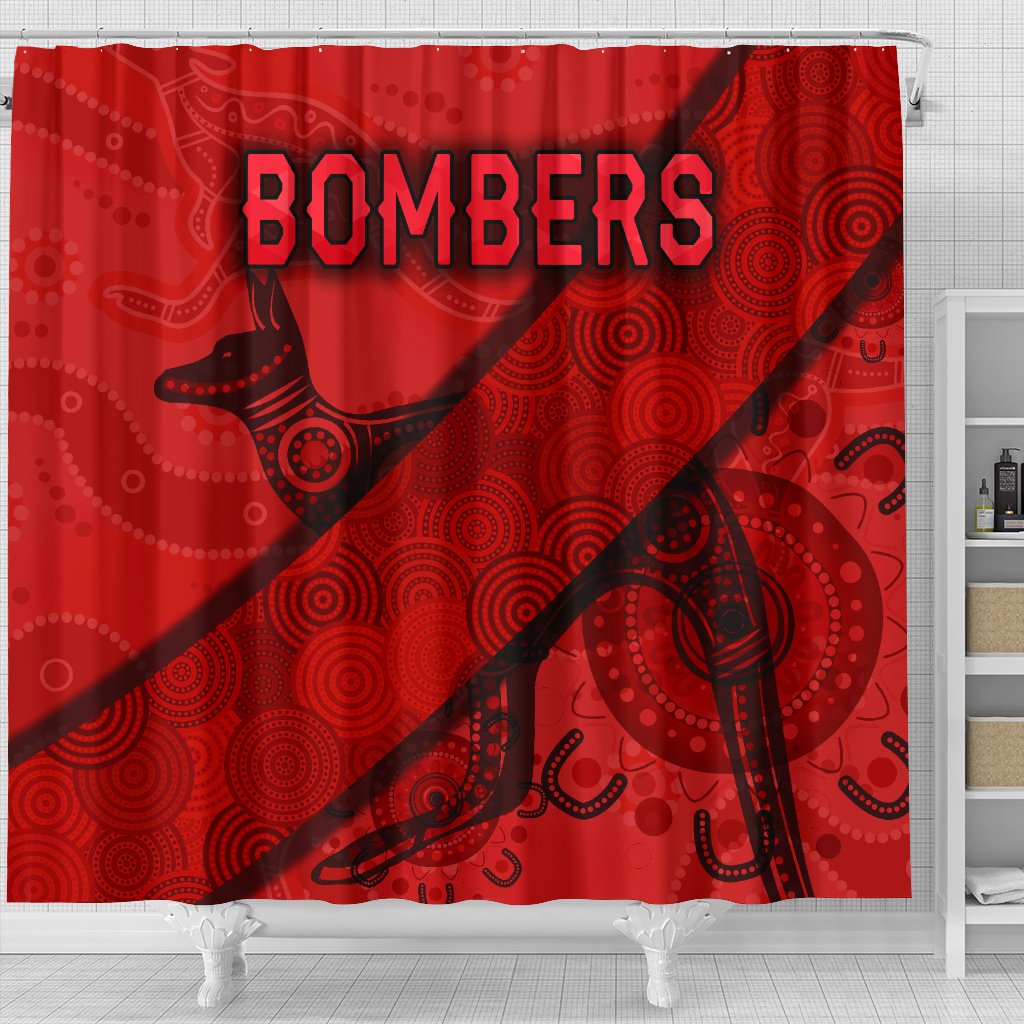 essendon-shower-curtain-indigenous-bombers-red