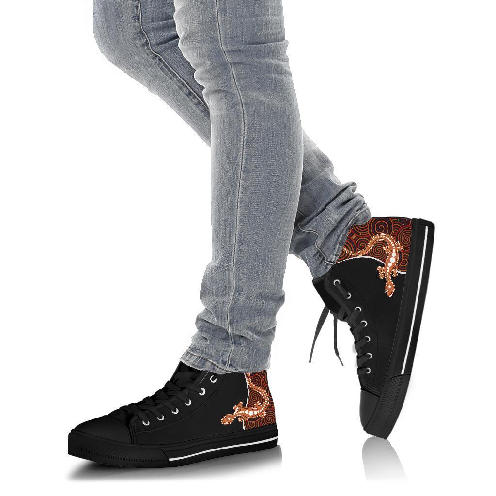 aboriginal-high-top-shoe-indigenous-lizard-dreaming