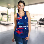 Racerback Tank - Sydney Opera Tank Top Aus Flag - Women - Vibe Hoodie