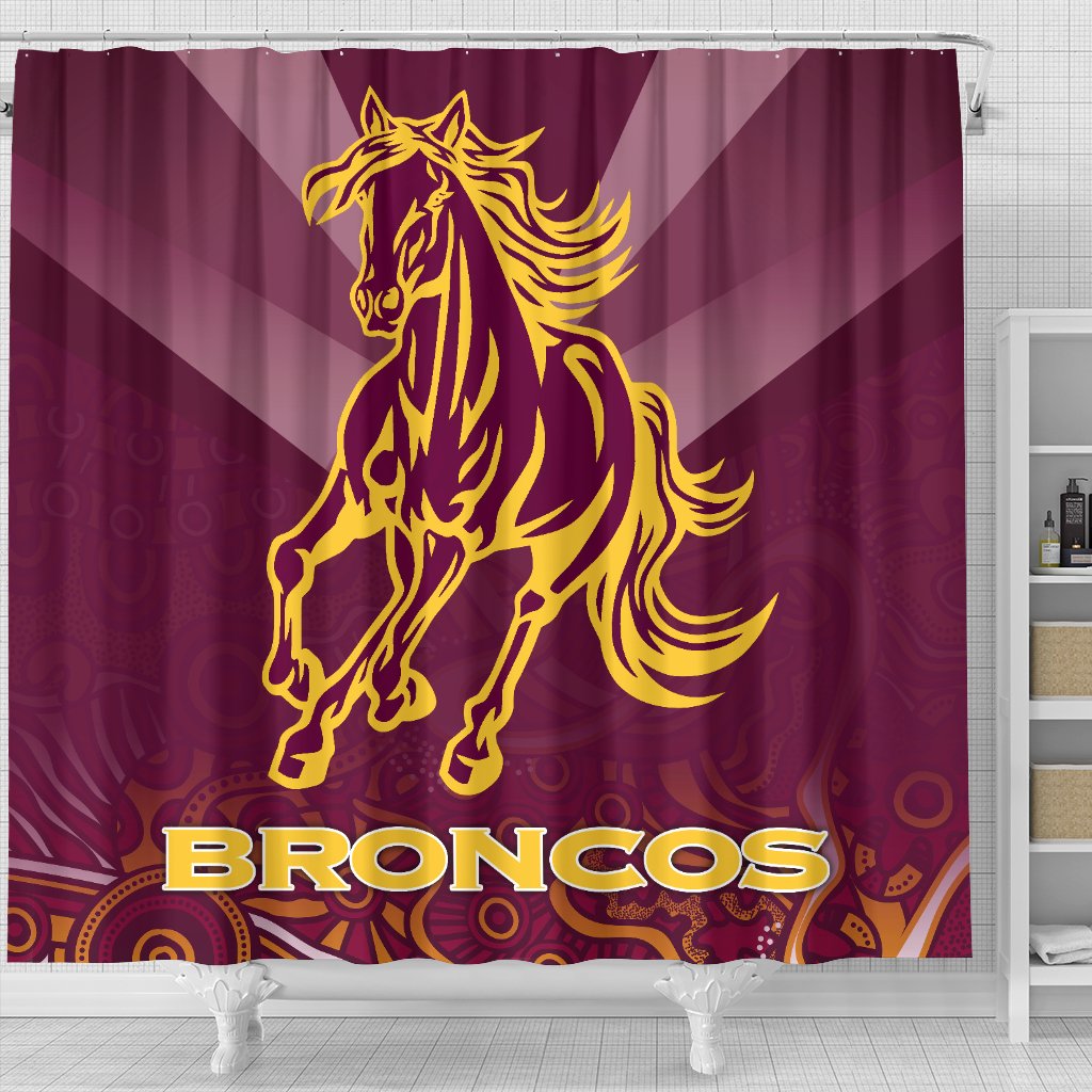 brisbane-broncos-indigenous-shower-curtain