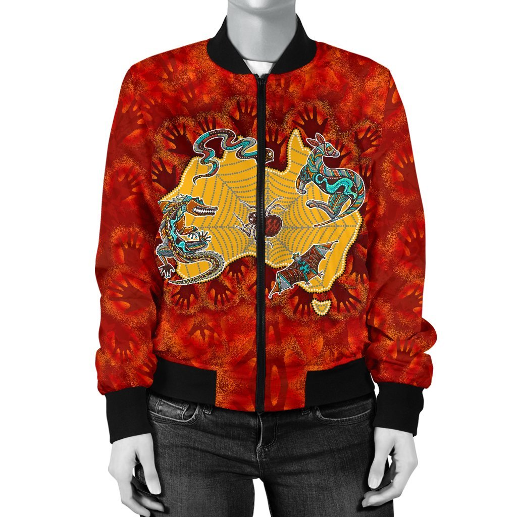 aboriginal-womens-bomber-jacket-australia-map-hand-patterns-spider-web