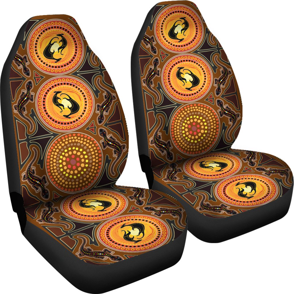car-seat-covers-aboriginal-dot-painting-lizard