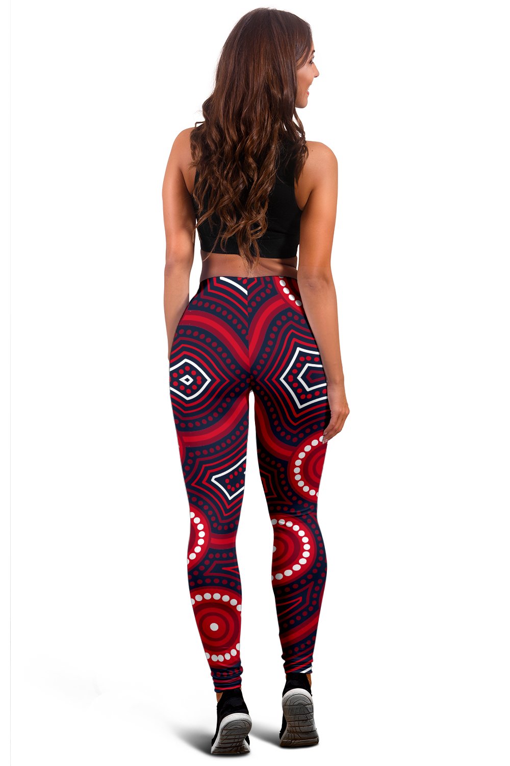 reds-rugby-australian-women-leggings-simple-indigenous-queensland