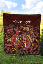 custom-aboriginal-premium-quilt-kangaroo-family-with-hand-art