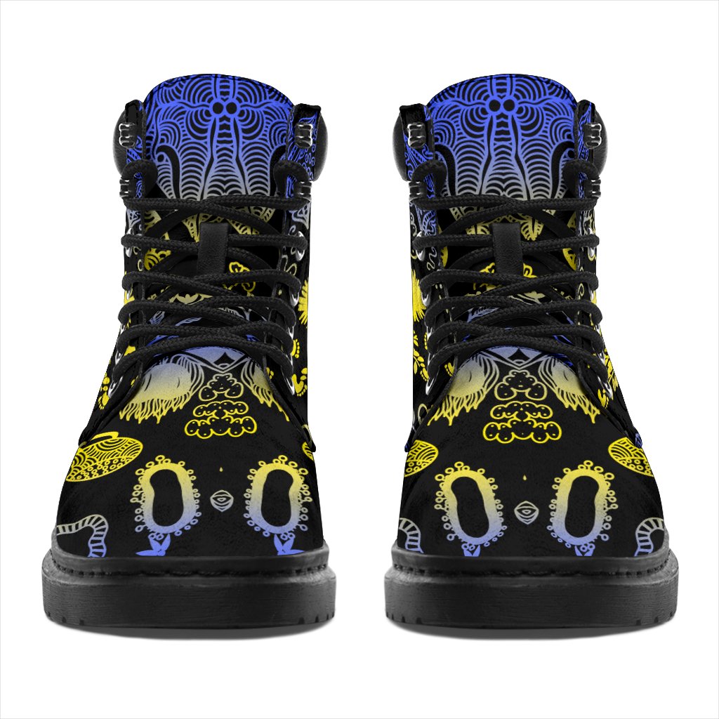 aboriginal-leather-boots-australian-golden-wattle-all-season