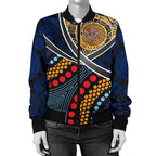 bomber-jacket-aboriginal-dot-panting-art-with-snake