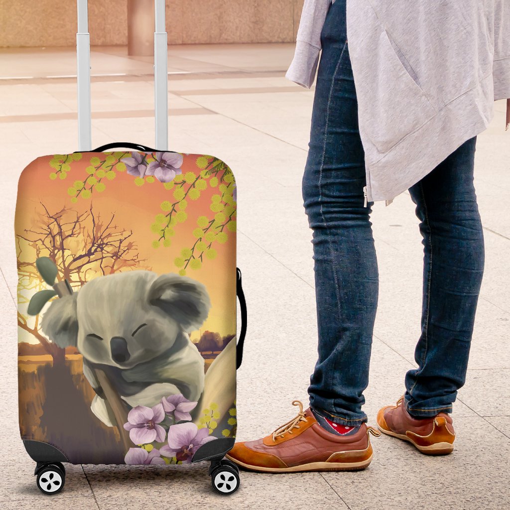 koala-luggage-cover-sleeping-landscape-art