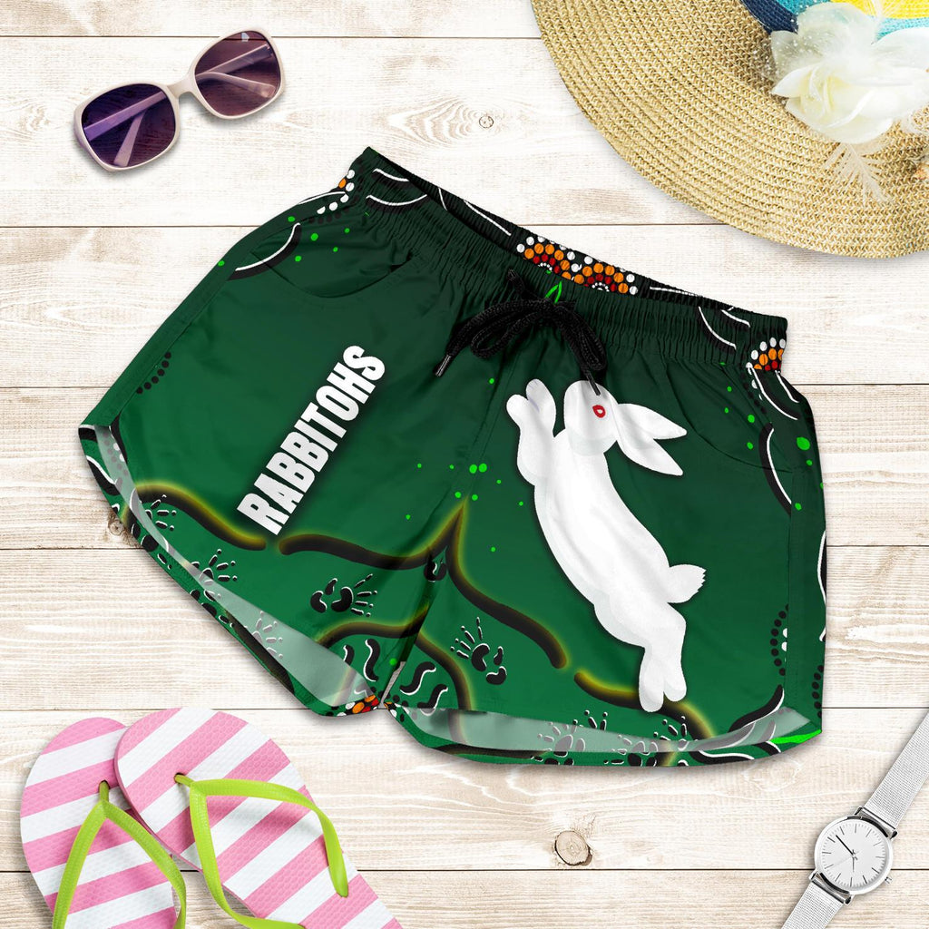 Rabbitohs Women Shorts Simple Indigenous - Vibe Hoodie