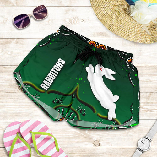 Rabbitohs Women Shorts Simple Indigenous - Vibe Hoodie
