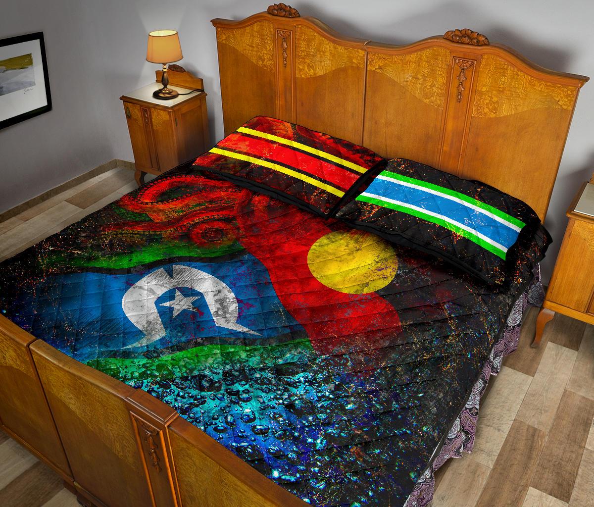 aboriginal-quilt-bed-set-australia-naidoc-week-2021
