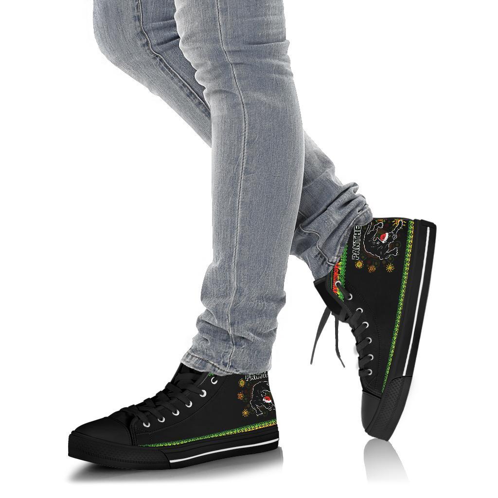 penrith-panthers-christmas-high-top-shoe-indigenous