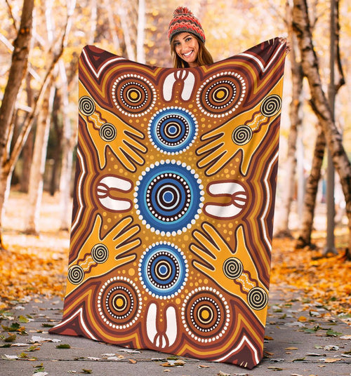aboriginal-premium-blanket-indegenous-dot-painting-art-4