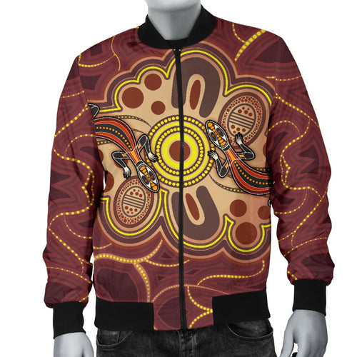 aboriginal-mens-bomber-jacket-indigenous-lizard-dot-painting-art