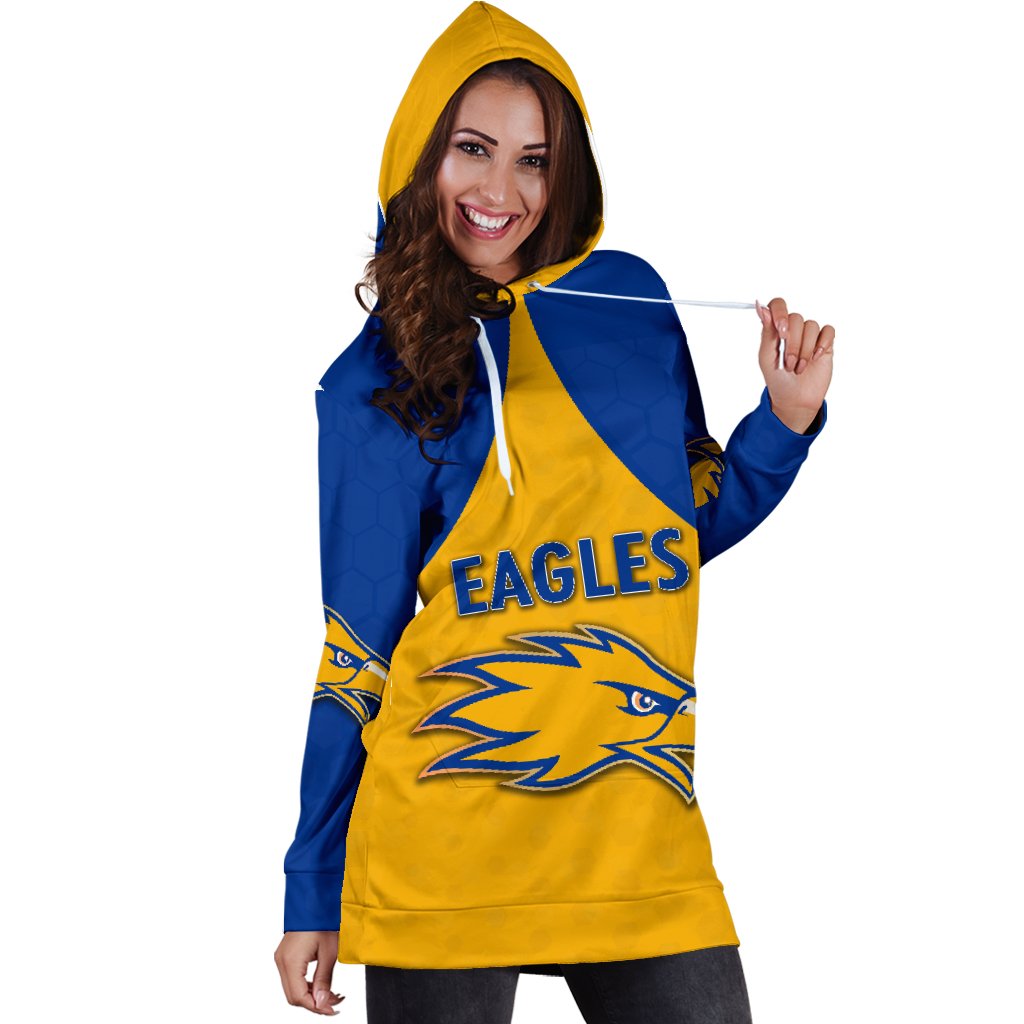 eagles-hoodie-dress-west-coast-for-women-gold