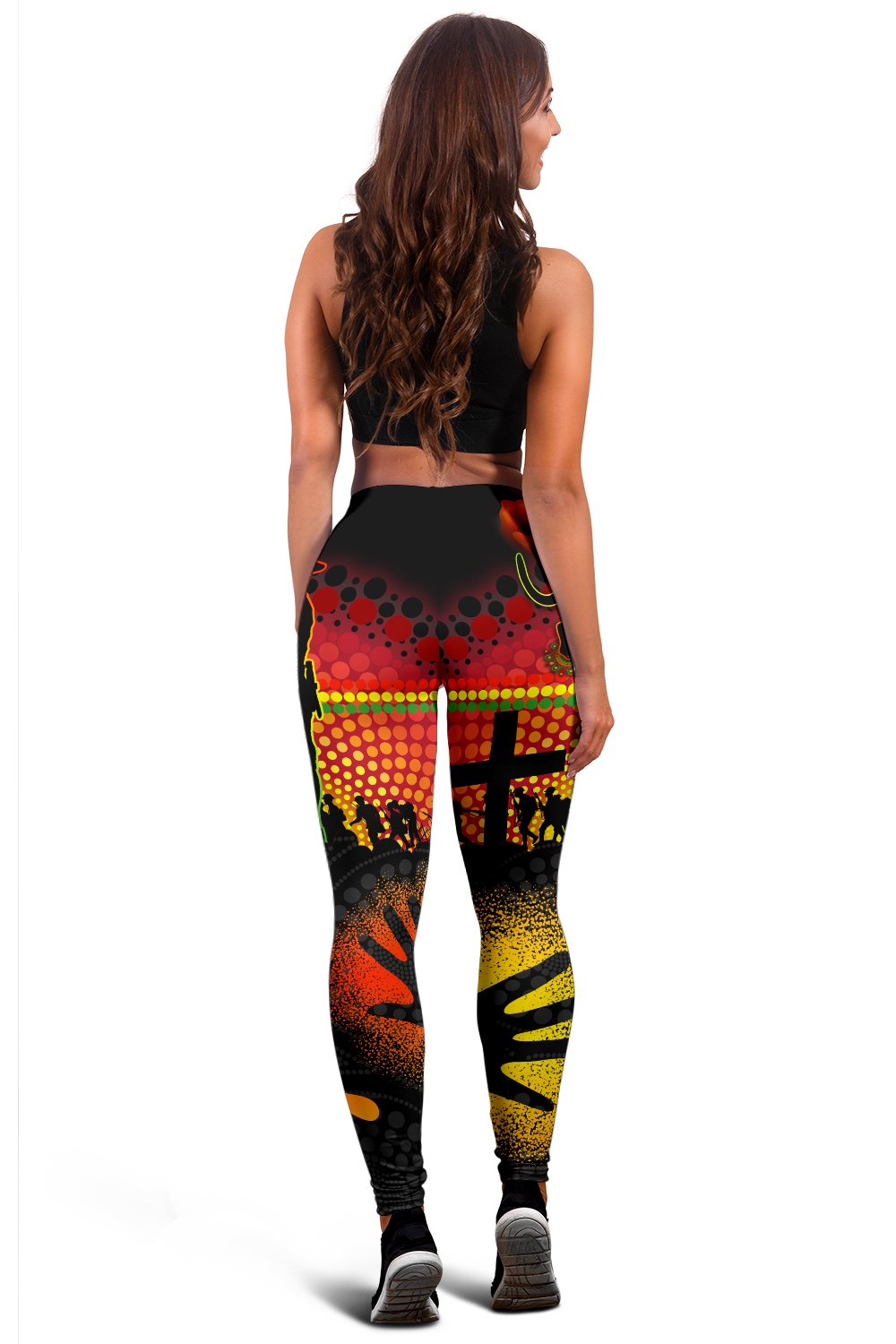 penrith-women-leggings-indigenous-panthers-anzac-day-lest-we-forget