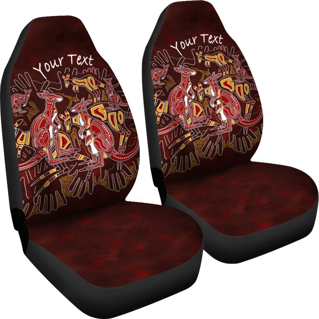custom-aboriginal-car-seat-covers-kangaroo-family-with-hand-art