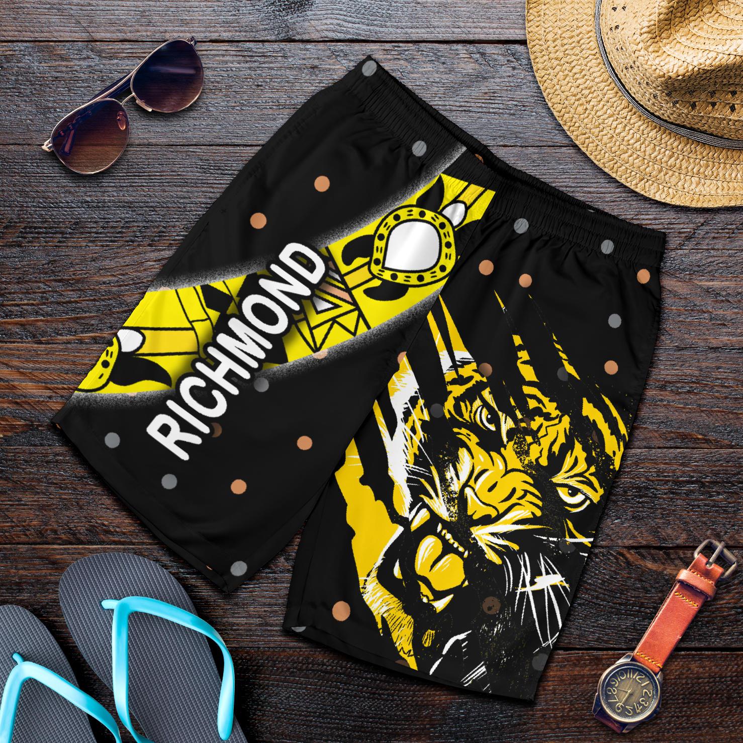 richmond-men-shorts-tigers-dotted