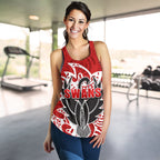 Sydney Women Racerback Tank Simple Indigenous Swans - Vibe Hoodie