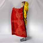 aboriginal-hooded-balnket-dreamtime-koori-dance-dot-acrylic-paint