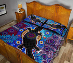 aboriginal-quilt-bed-set-indigenous-platypus