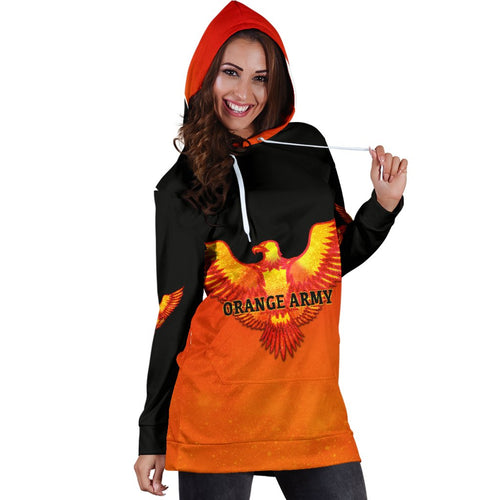 orange-army-womens-hoodie-dress-cricket-sporty-style
