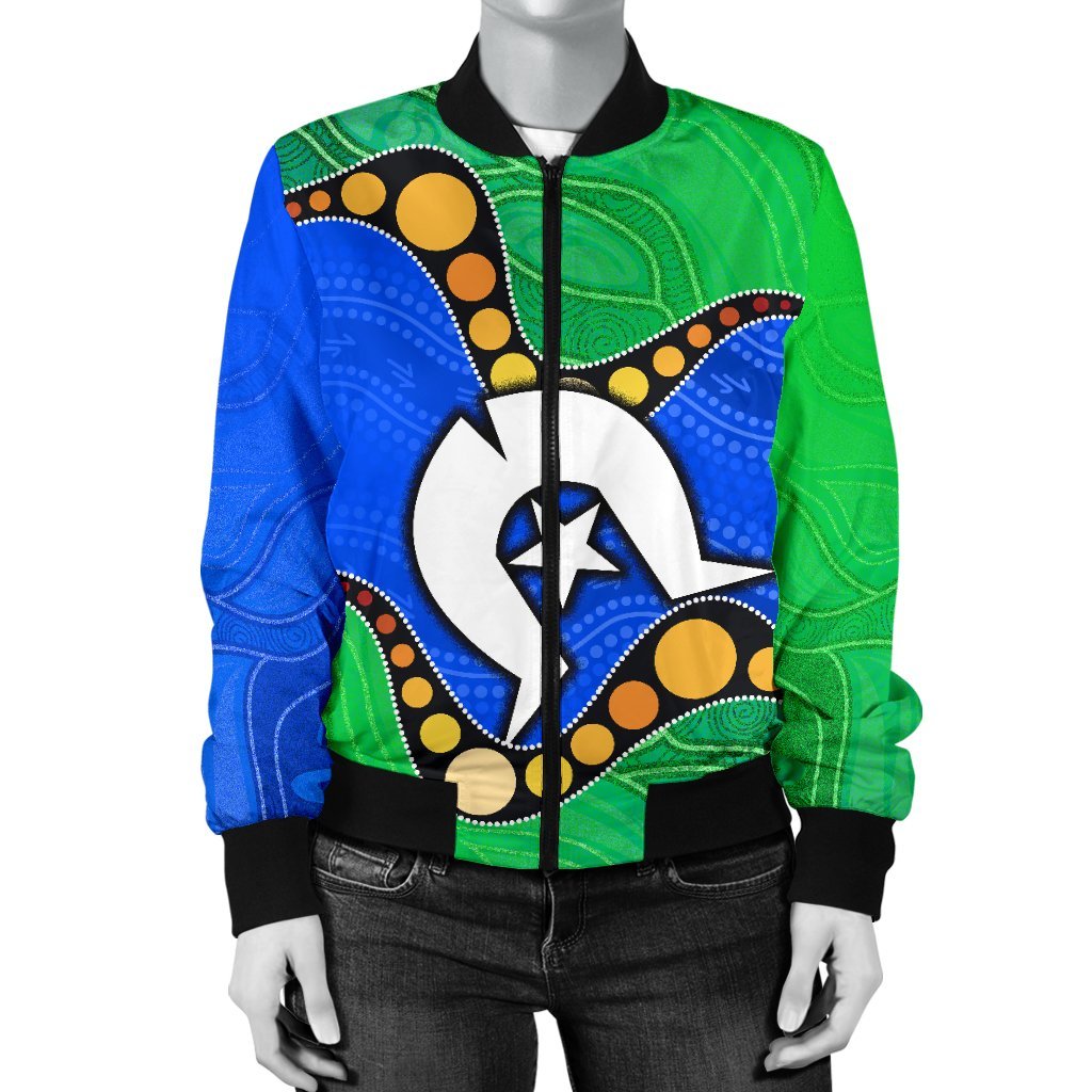 torres-strait-islands-womens-bomber-jacket-flag-with-aboriginal-patterns