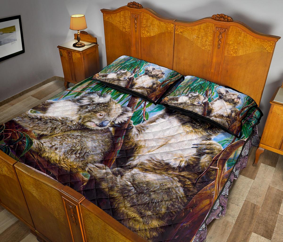 quilt-bed-set-koala-and-joey-quilt-cover-set-3d-art