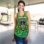 Canberra Raiders Women Racerback Tank Indigenous Country Style - Vibe Hoodie