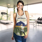 Racerback Tank - Tasmania Top Tank Fishing - Women - Vibe Hoodie