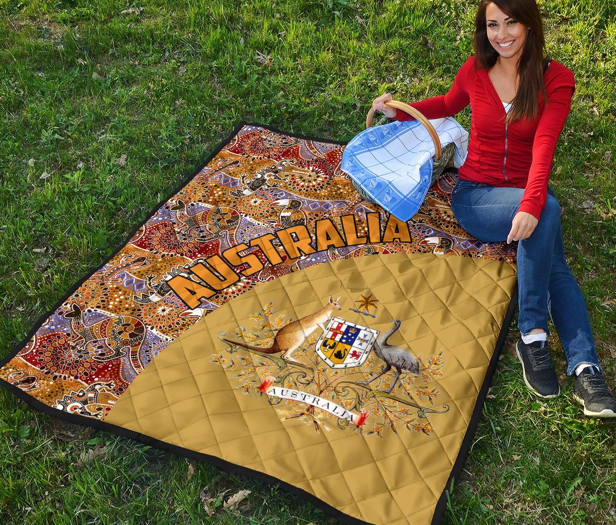 premium-quilts-aboriginal-patterns-coverlets-australian-coat-of-arms
