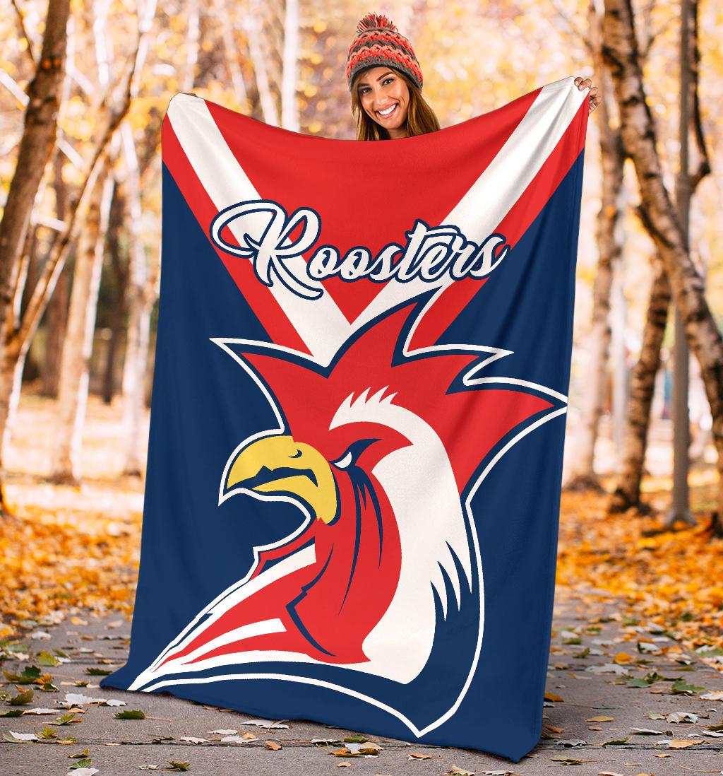 australia-roosters-premium-blanket