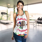 Christmas Women's Racerback Tank - Merry Christmas - Vibe Hoodie