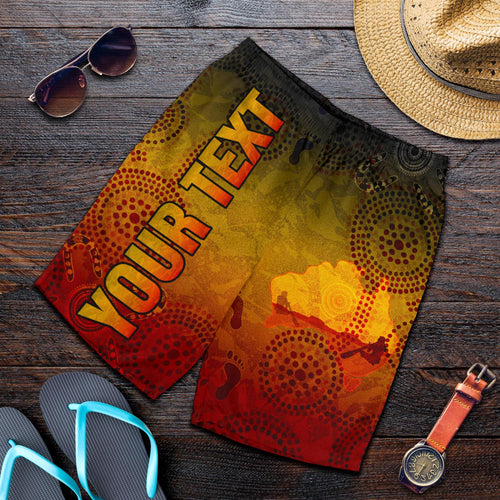 custom-aboriginal-mens-shorts-australian-map-with-indigenous-color