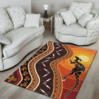 area-rug-aboriginal-kangaroo-boomerang-dot-panting