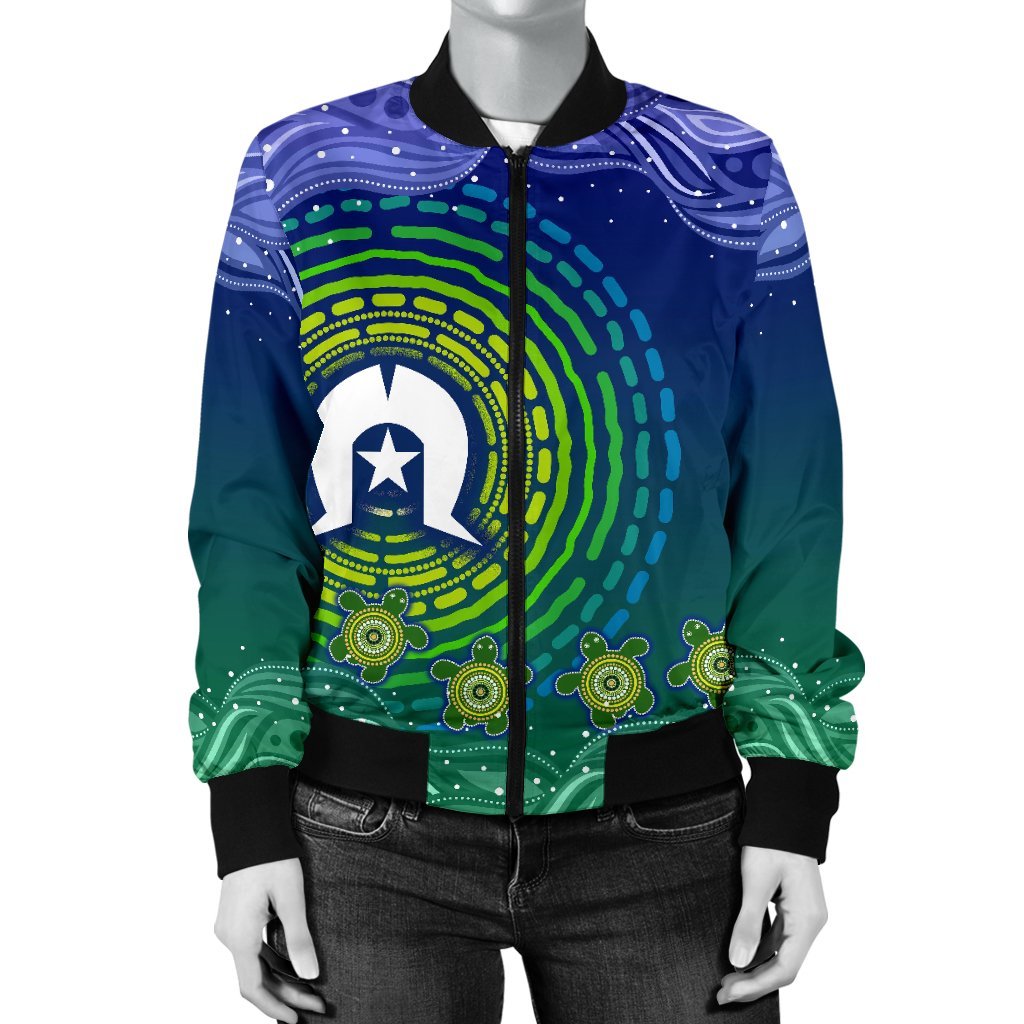 torres-strait-islanders-womens-bomber-jacket-aboriginal-turtle