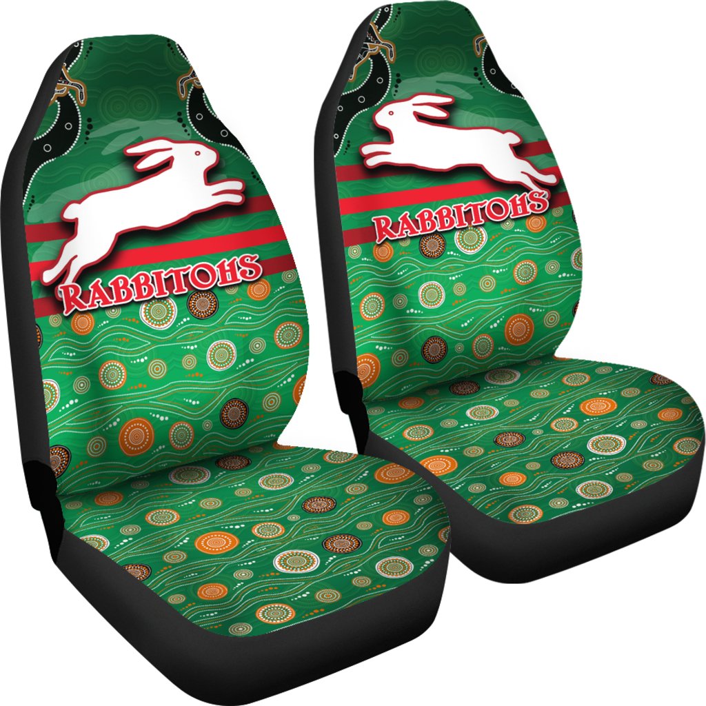 rabbitohs-car-seat-covers-indigenous-green