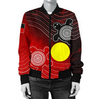 aboriginal-womens-bomber-jacket-indigenous-circle-dot-painting-style