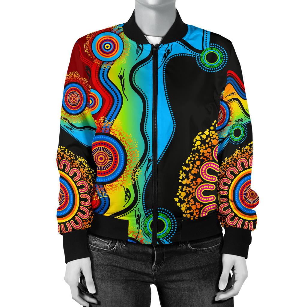 bomber-jacket-aboriginal-jacket-blue-dream-women