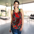 Racerback Tanks- Aboriginal Animal & Dot Acrylic Paint - Vibe Hoodie
